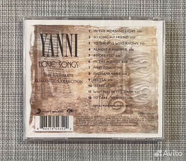 Yanni - Love Songs CD Rus