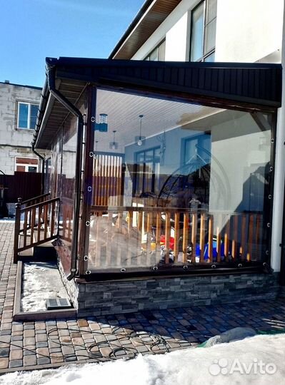 Мягкое стекло для беседок