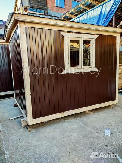 Вагончик с надежной крышей