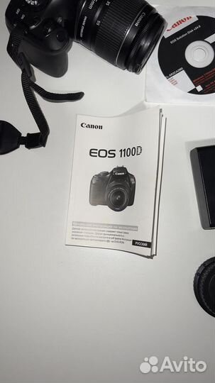 Зеркальный фотоаппарат canon 1100d
