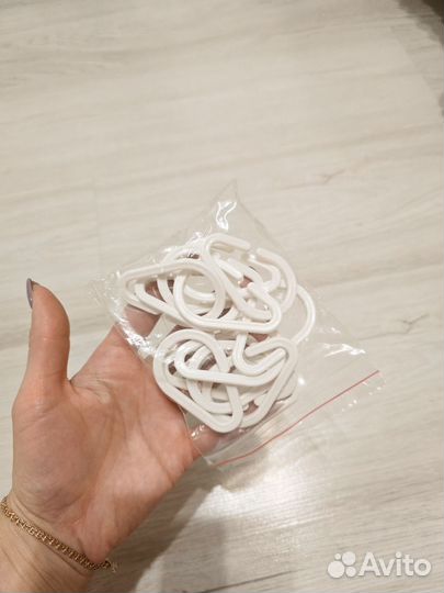 Кольца для штор в ванную