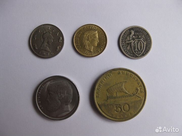 Монеты СССР и иностранные