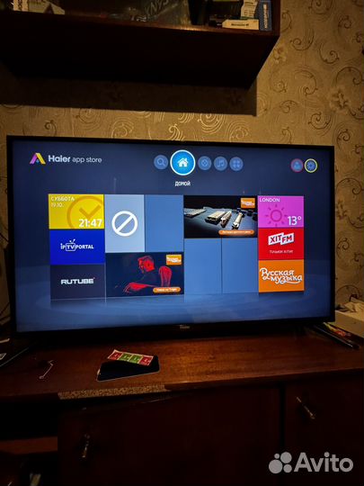 Haier 4K ultra HD, SMART TV, WI-FI