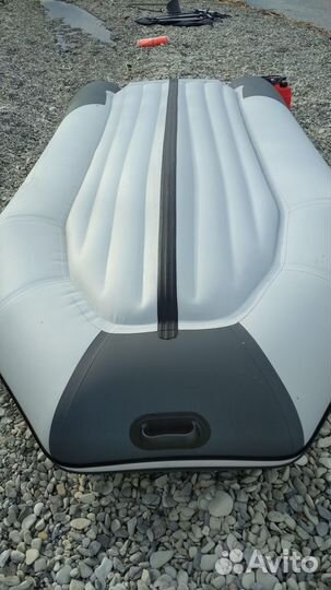 Лодка Таймень NX 3400 нднд PRO; серо-белая