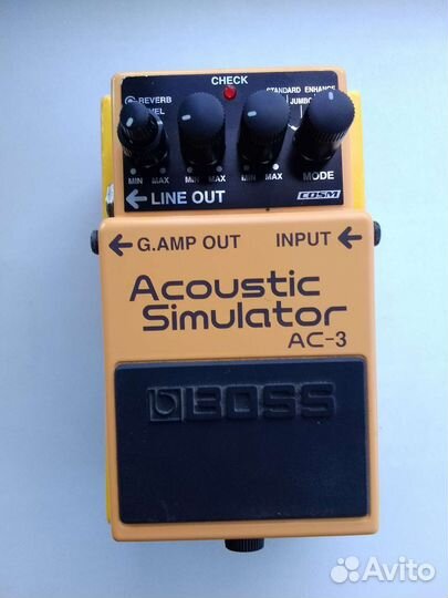 Гитарная педаль Boss Acoustic Simulator AC-3
