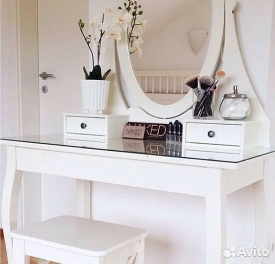 Стекло для туалетного столика Икеа Хэмнес