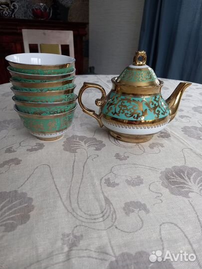 Чайник заварочный с пиалами