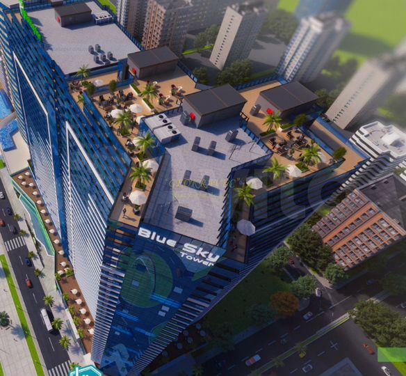 Квартира-студия, 33,9 м² (Грузия)