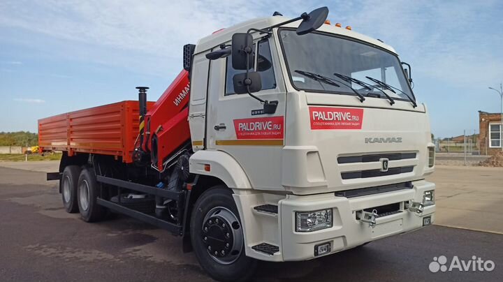 КАМАЗ 65115-23094-48 с КМУ, 2023