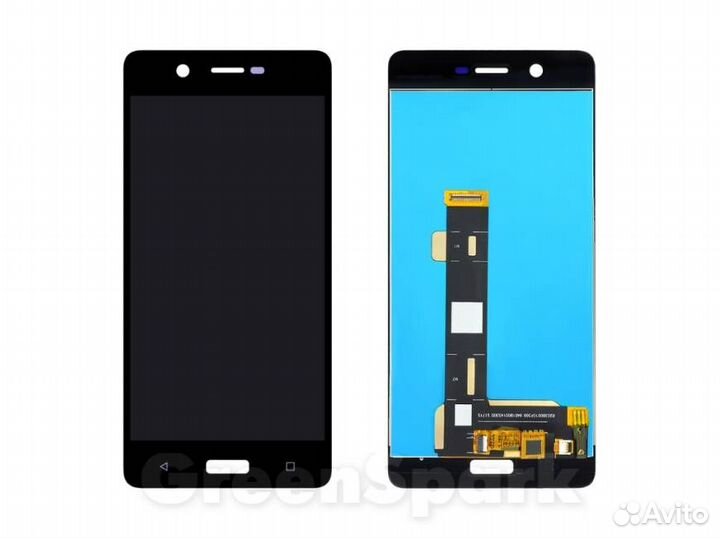 Дисплей для Nokia 5 +тач черный copy