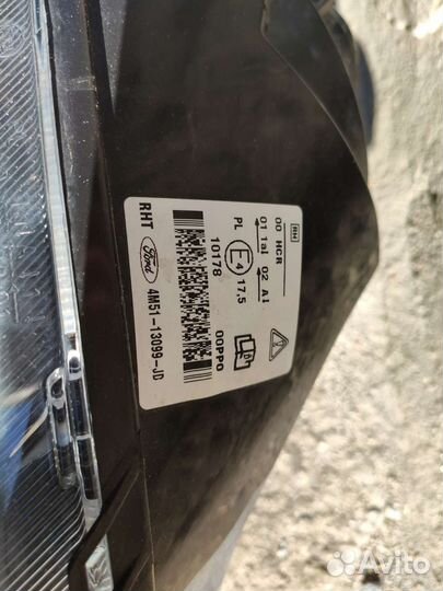 Фара форд фокус