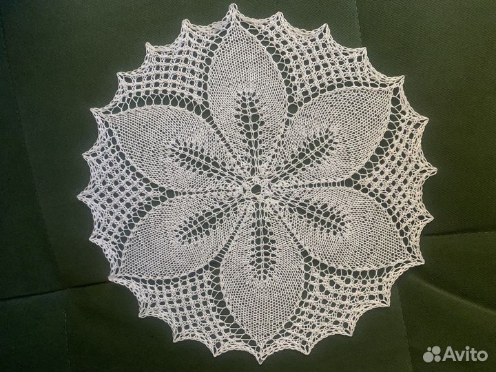 Салфетка вязаная