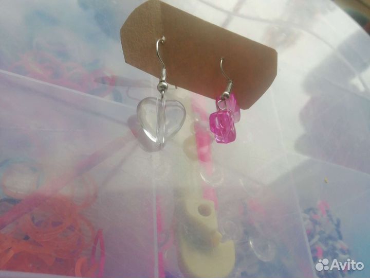 Серьги из бисера
