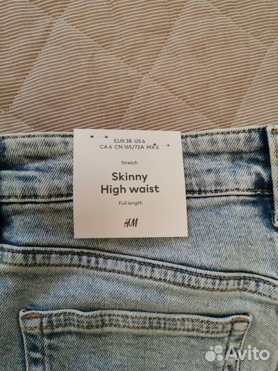 Новые джинсы скинни h&m