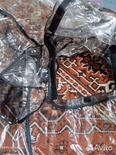 Дождевик на коляску универсальный