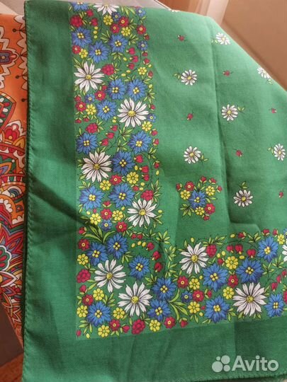 Павлопосадский платок хлопок