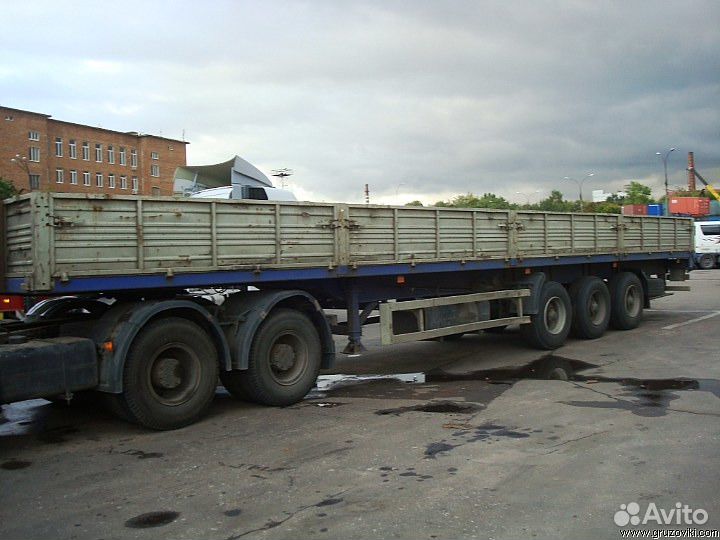 Грузоперевозки 20 т. аренда полуприцепа длинномера