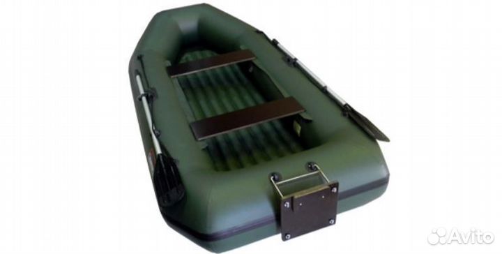 Лодка пвх Хантер 300 лтн зеленая