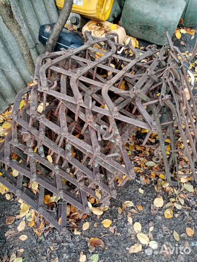 Борона Воронежская почвообрабатывающая техника БГЗ, 1994