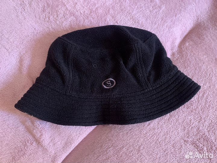 Шапка панама мягкая теплая