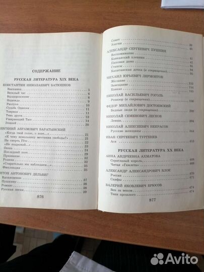 Хрестоматия 8 класс