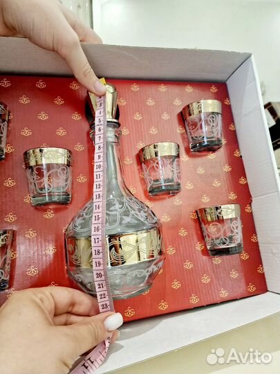 Графина с рюмками 6 шт