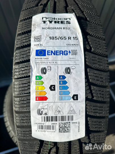 Nokian Tyres Nordman RS2 185/65 R15 92R