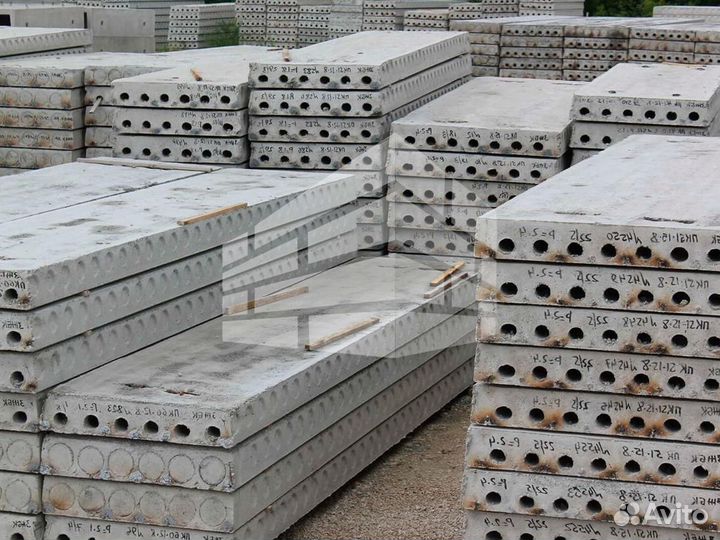 Плиты перекрытия пустотные пб 43-6-8 жби на заказ