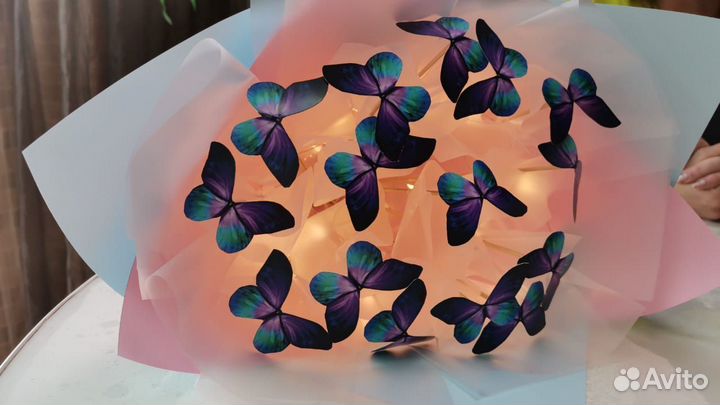 Букет из бабочек (срок выполнения от 2-3 часов)