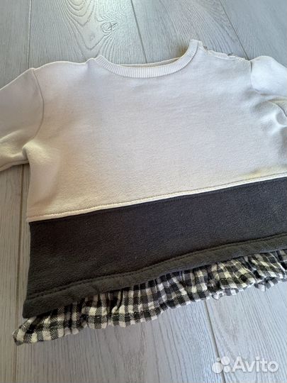 Свитшот для девочки zara 86