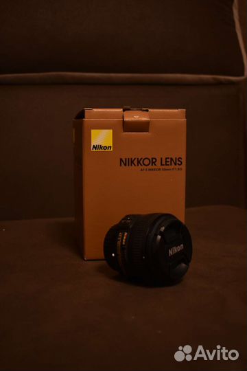 Объектив nikon 50mm f 1 8g