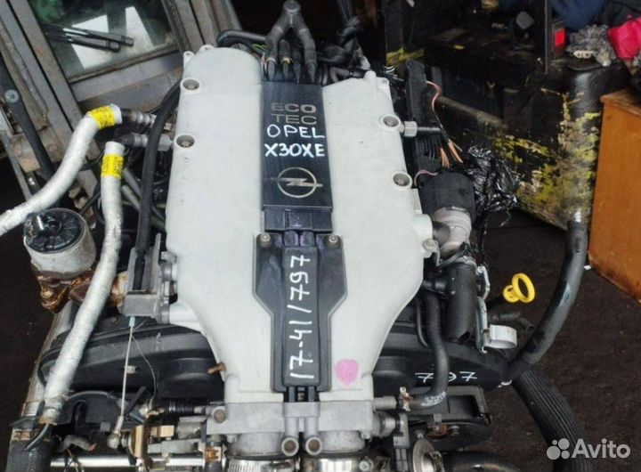 Двигатель X30XE Opel Omega B 3.0л бензин
