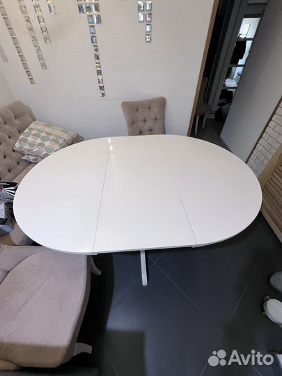 Стол IKEA ingatorp 110x110