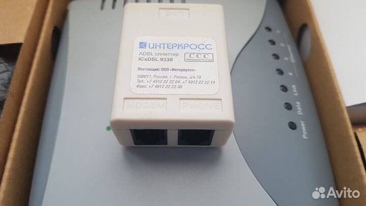 Adsl модем icxdsl 5633 NE (интеркросс, web stream)