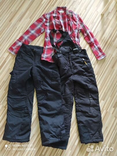 Большой пакет одежды для мальчика р-р 160