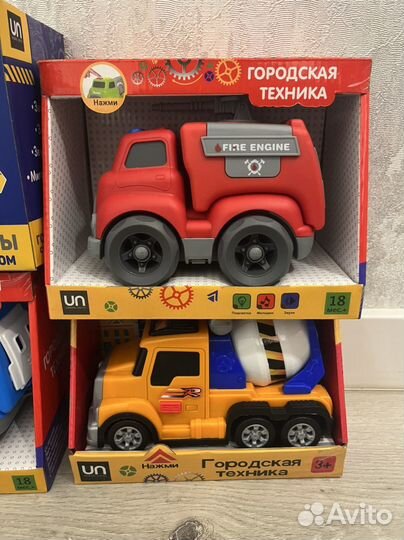 Машина городская ткхника (новые)