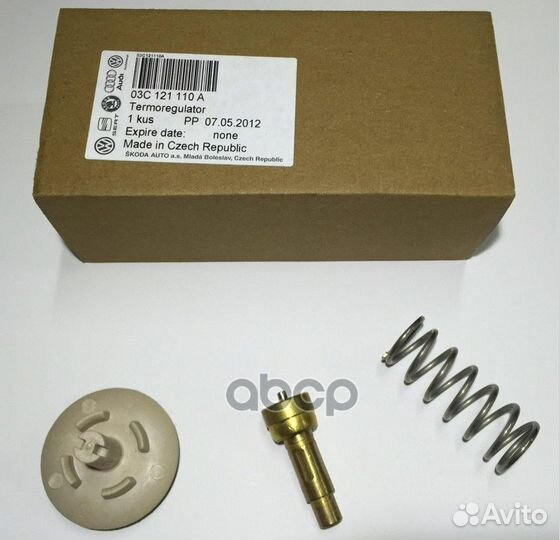 Термостат 87г VAG audi A3 8PA (04) / VW golf