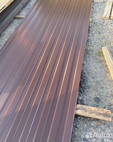 Профнастил окрашенный / оцинкованный