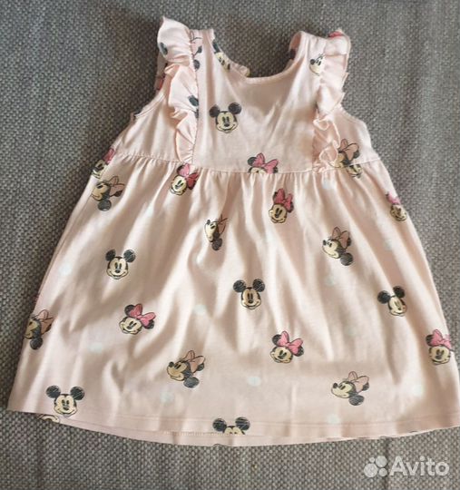 Пакетом платье для девочки 74