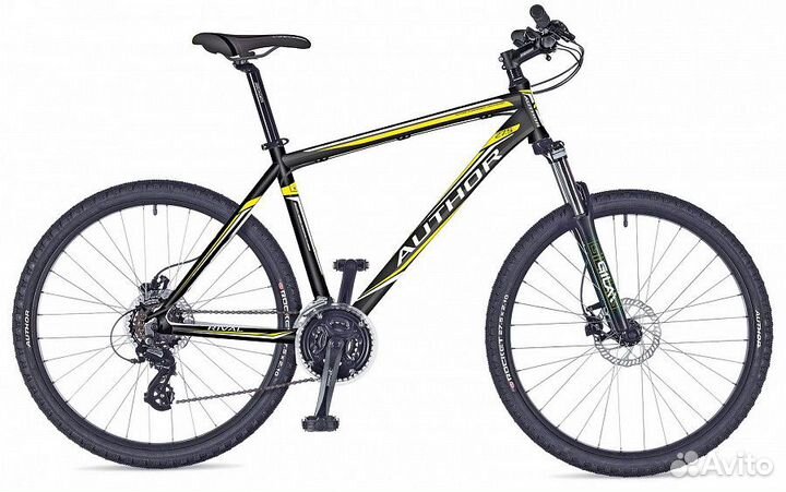 Горный велосипед Author rival black 27.5