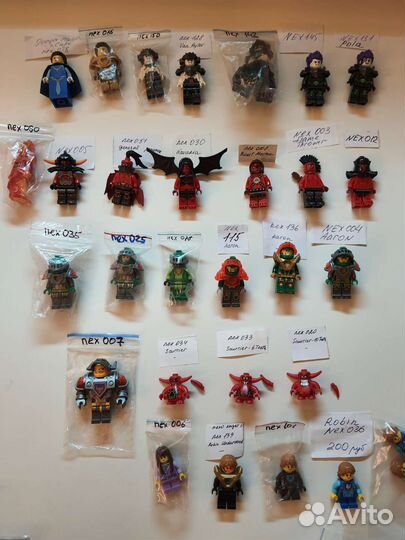 Lego Nexo Knights минифигурки, части, наборы