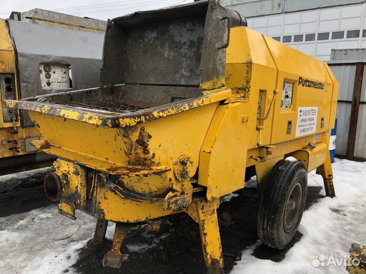 Бетононасос Putzmeister BSA 1406D, 2010