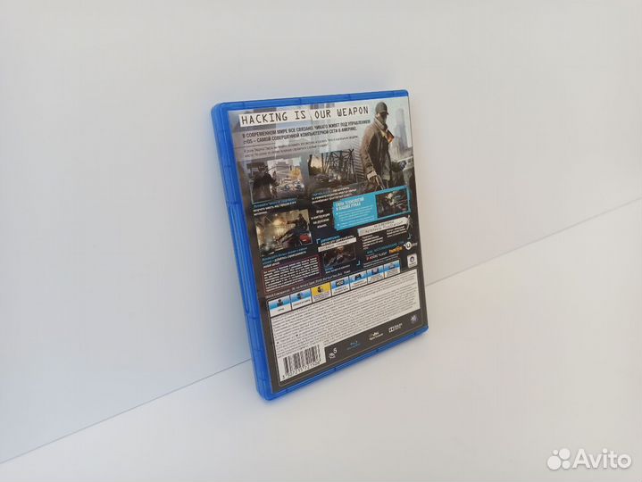 Watch Dogs диск для PS4