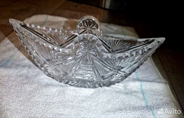 Вазы хрустальные СССР