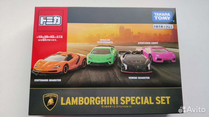 Takara Tomy Lamborghini special set