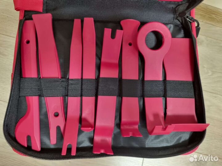 Набор съемников обшивки салона, клипс, пистонов/19