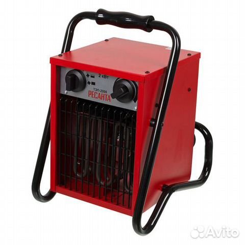 Тепловая электрическая пушка тэп-2000