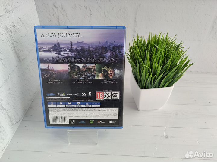 Игра metro Exodus для PS4/PS5