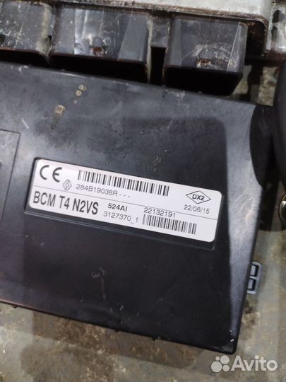 Блок управления двигателем логан 2 k7m