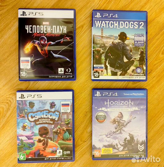 Видеоигры для Playstation 4 и Playstation 5